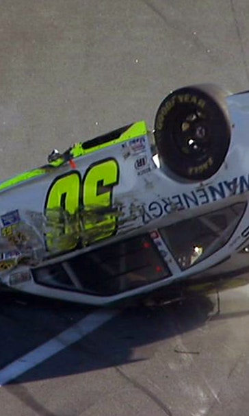 Double trouble: Two crashes mar wacky Daytona practice